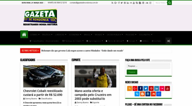 gazetaderondonia.com.br