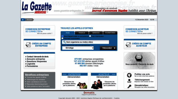 gazette-ariegeoise.e-marchespublics.com