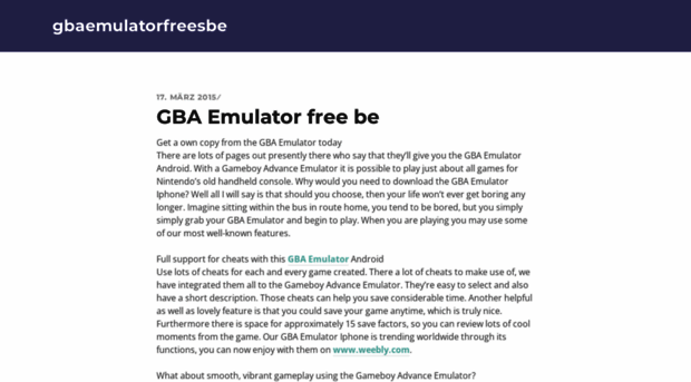 gbaemulatorfreesbe.wordpress.com