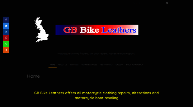 gbbikeleathers.com