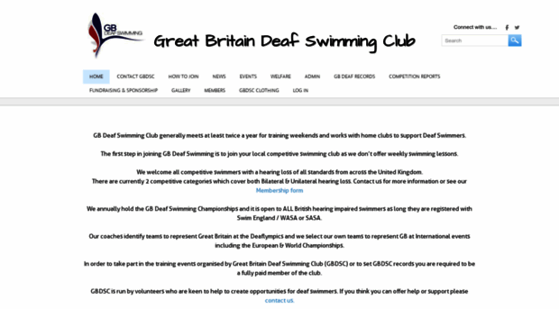 gbdeafswimming.org