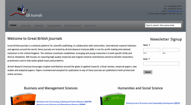 gbjournals.org