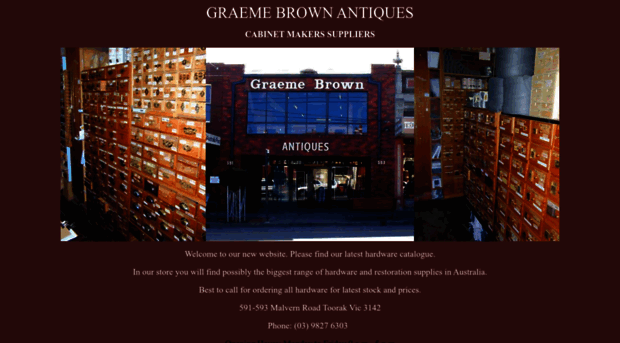 gbrownantiques.com.au