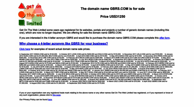 gbrs.com