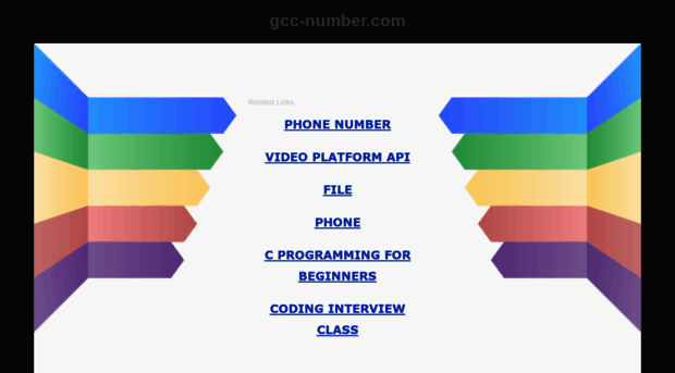 gcc-number.com