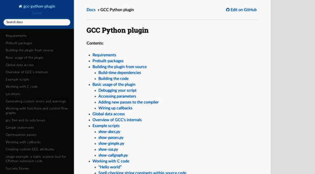 gcc-python-plugin.readthedocs.org