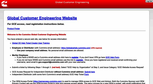 gce.cummins.com