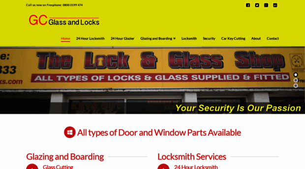 gcglassandlocks.com