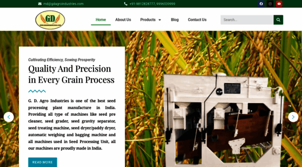 gdagroindustries.com