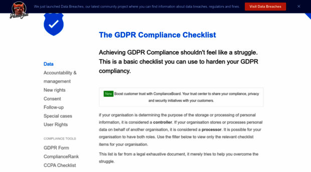 gdprchecklist.io