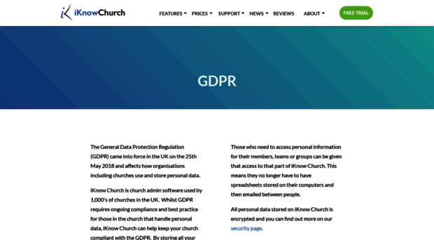 gdprforchurches.org.uk