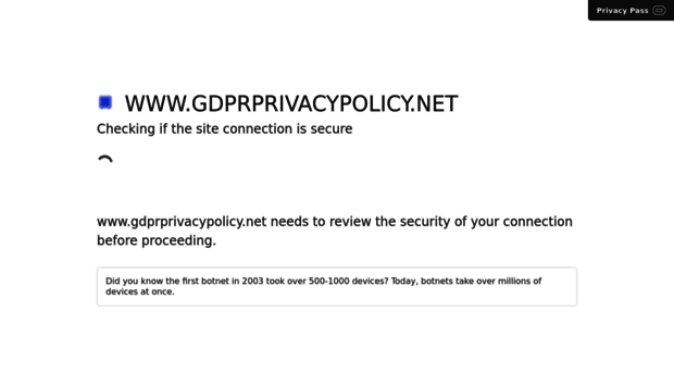 gdprprivacypolicy.net