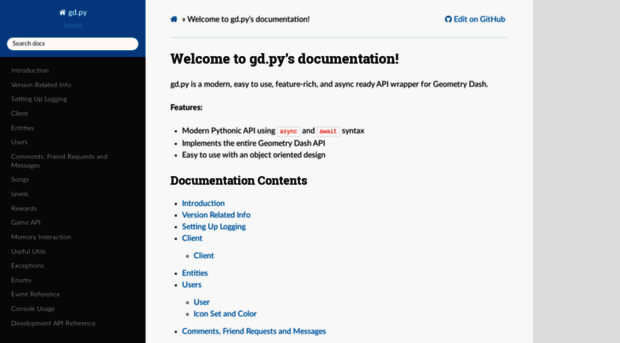 gdpy.readthedocs.io