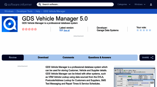 gds-vehicle-manager.software.informer.com