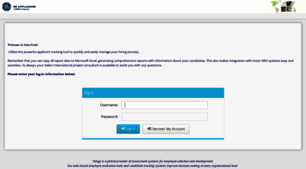 geappliances.selectrakonline.com