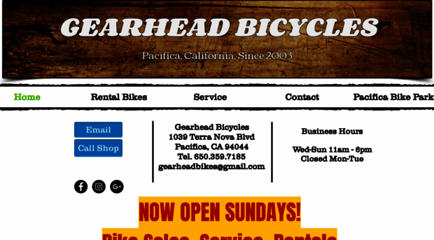 gearheadbikespacifica.com