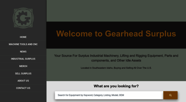 gearheadsurplus.com