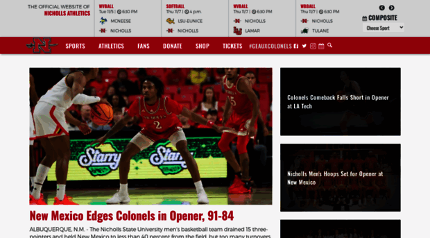 geauxcolonels.com