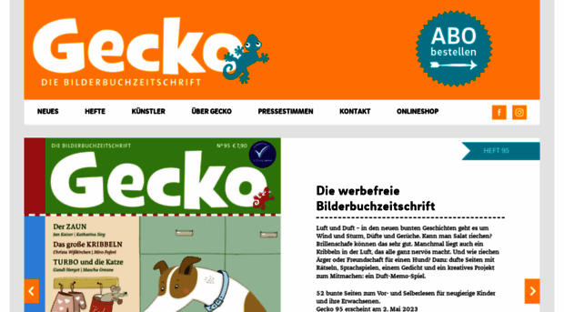 gecko-kinderzeitschrift.de