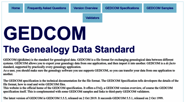 gedcom.org
