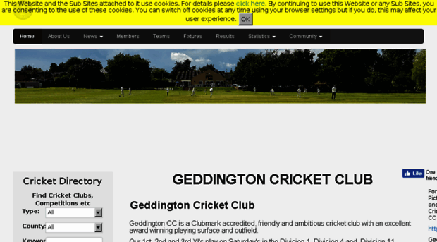 geddington.play-cricket.com