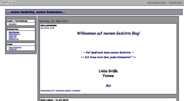 gedichte.beeplog.de