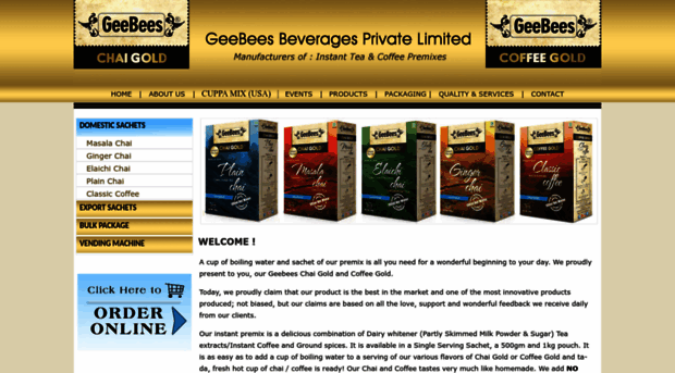 geebeesbeverages.com