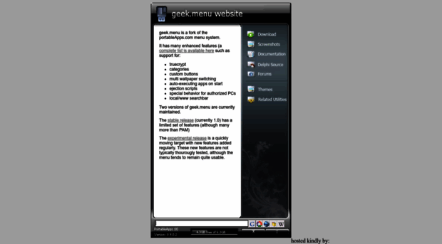 geek-menu.sourceforge.net