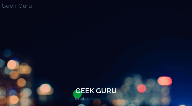 geek.guru