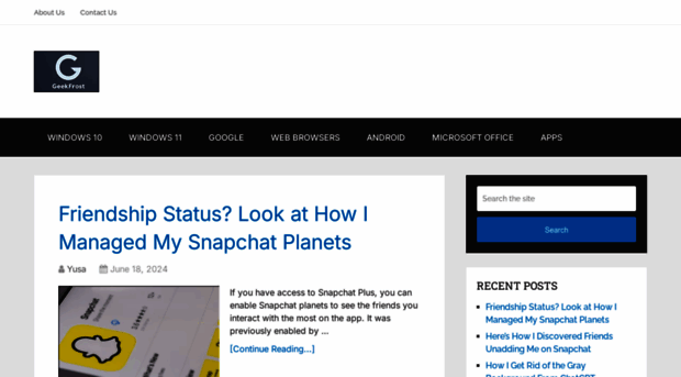 geekfrost.com