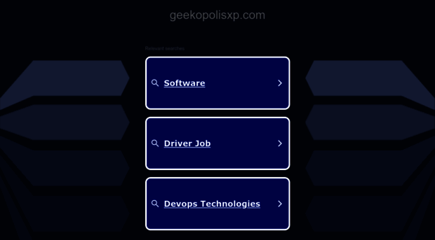 geekopolisxp.com
