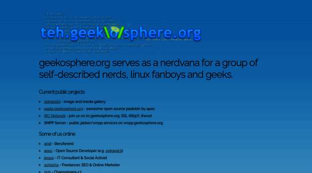 geekosphere.org