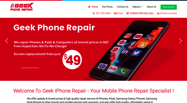 geekphonerepair.co.nz