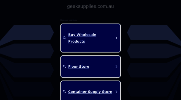 geeksupplies.com.au