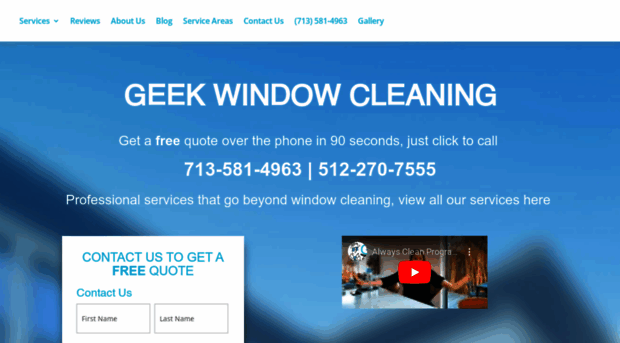 geekwindowcleaning.com