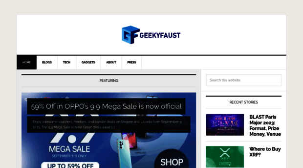 geekyfaust.info