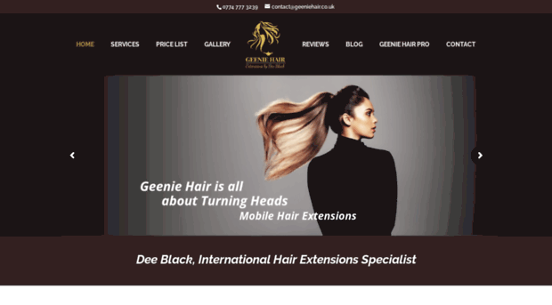 geeniehair.co.uk