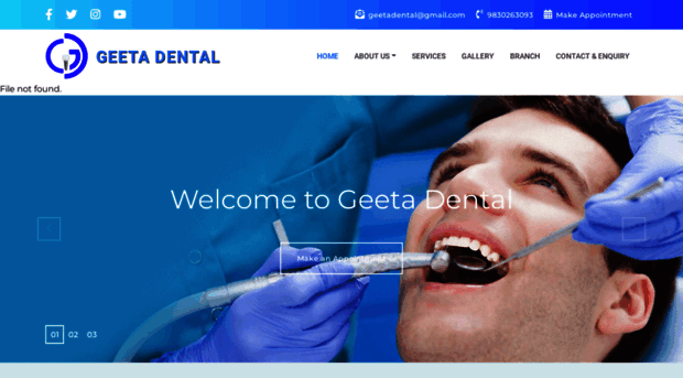 geetadental.com