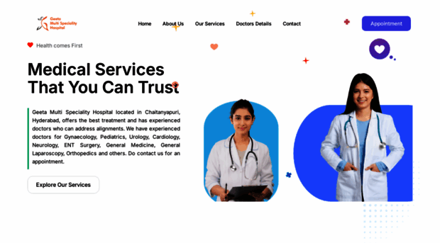 geetamultispecialityhospital.com