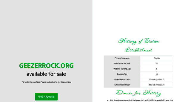 geezerrock.org