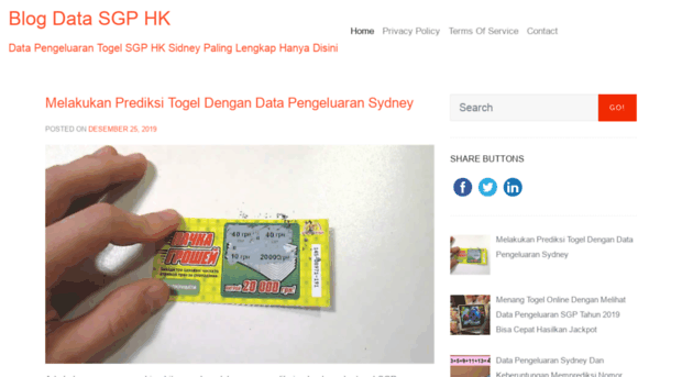 Geezlouiseblog.com - Blog Data Sgp Hk - Data Pengel... - Geezlouise Blog