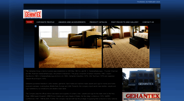 gehantexcarpets.com