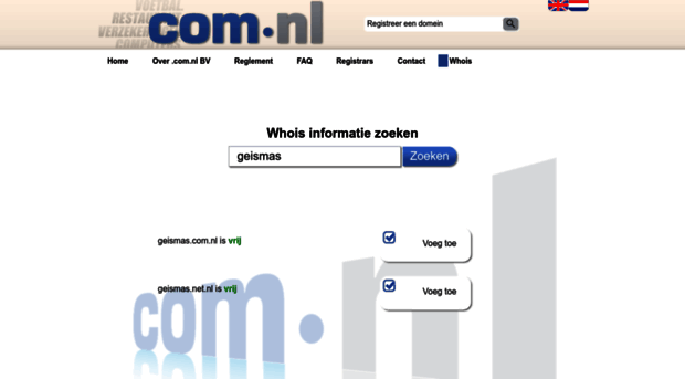 geismas.com.nl