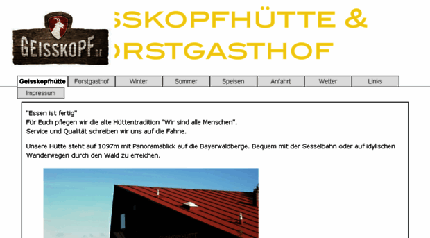 geisskopfhuette.de