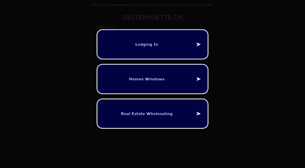 geltenhuette.ch