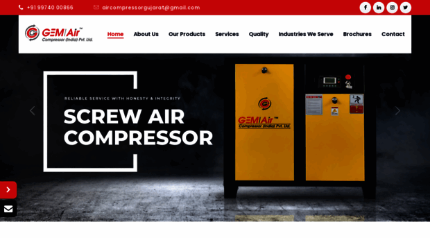 gemaircompressor.com