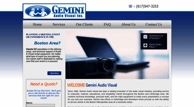 geminiaudiovisual.com