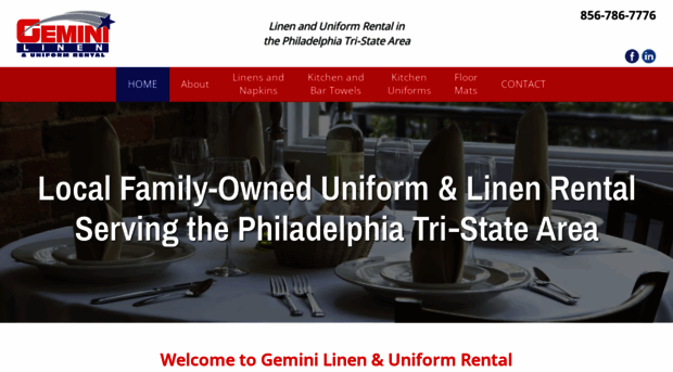 geminilinenrental.com