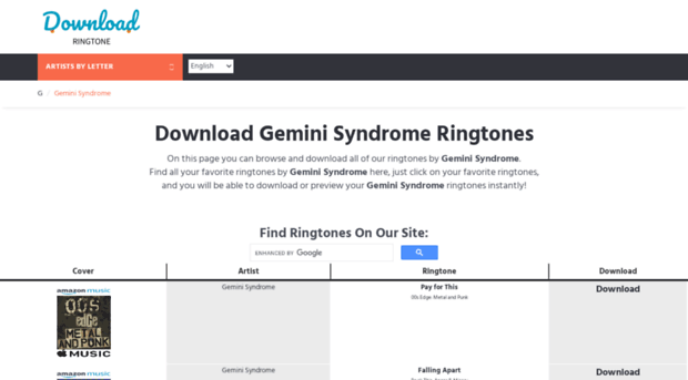 geminisyndrome.download-ringtone.com