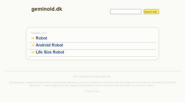 geminoid.dk